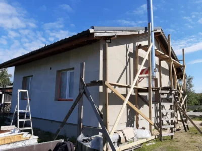 fasādes armēšana un dekoratīvā apmetuma ierīkošana jelgavā 03